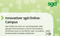 Innovativer sgd-Online-Campus